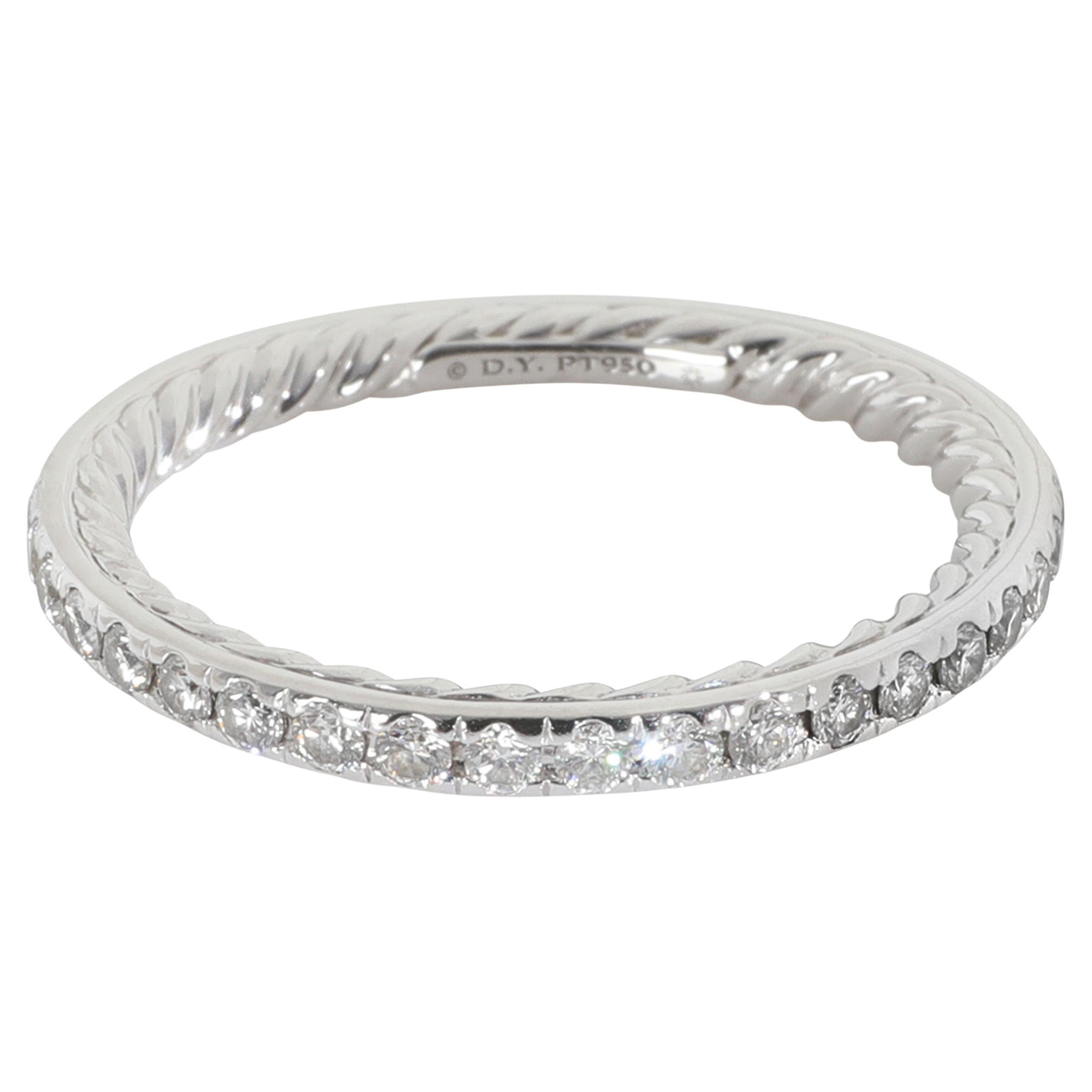 David Yurman Platin Diamant Eden Ewigkeit Band