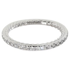 David Yurman Platinum Diamond Eden Eternity Band