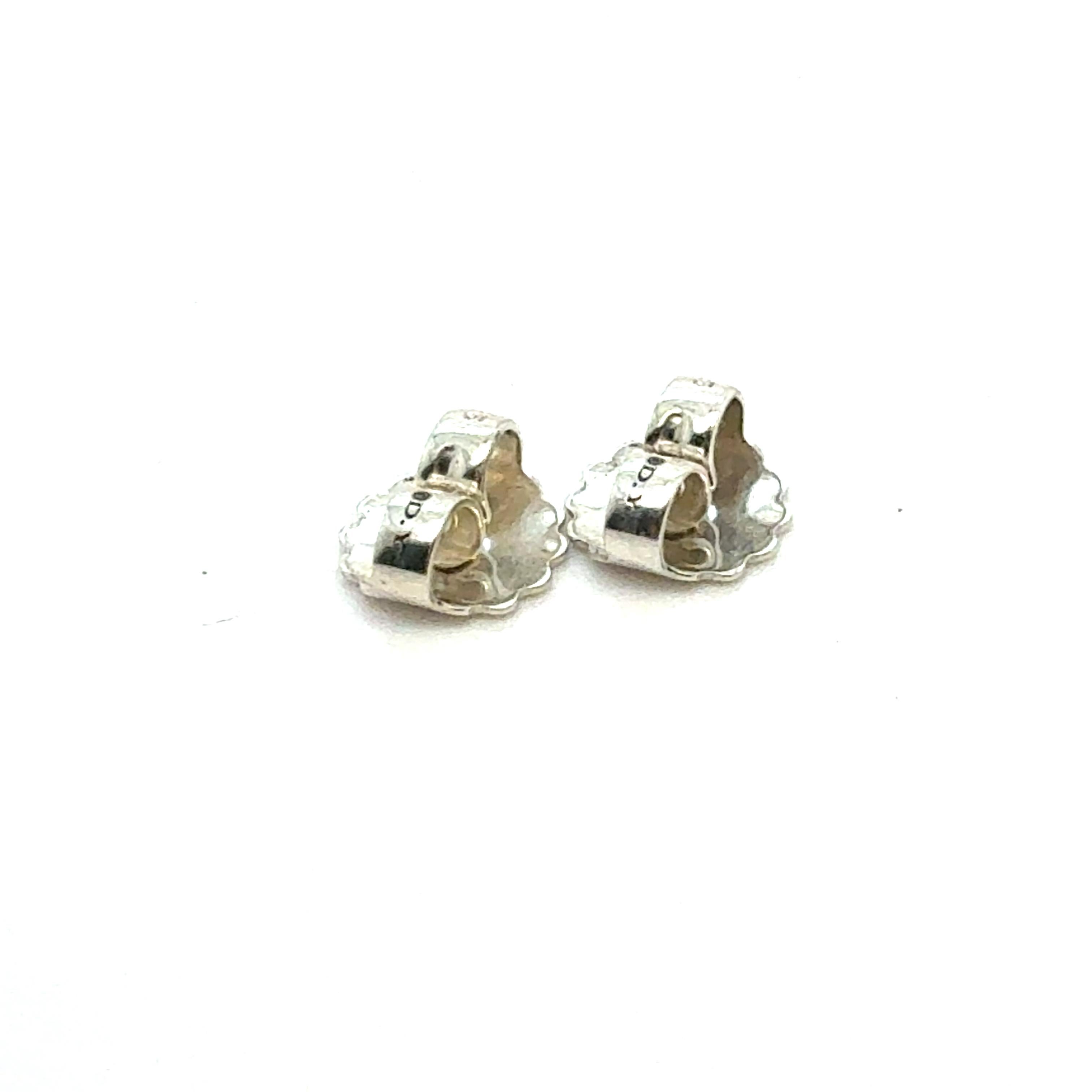 David Yurman Prasiolite Infinity Earrings Sterling Silver Estate 1