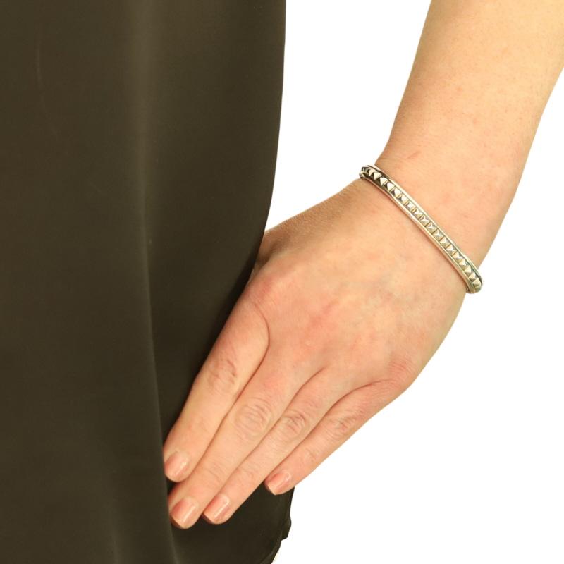 David Yurman Pulsera puño pirámide 7 mm 6 1/2