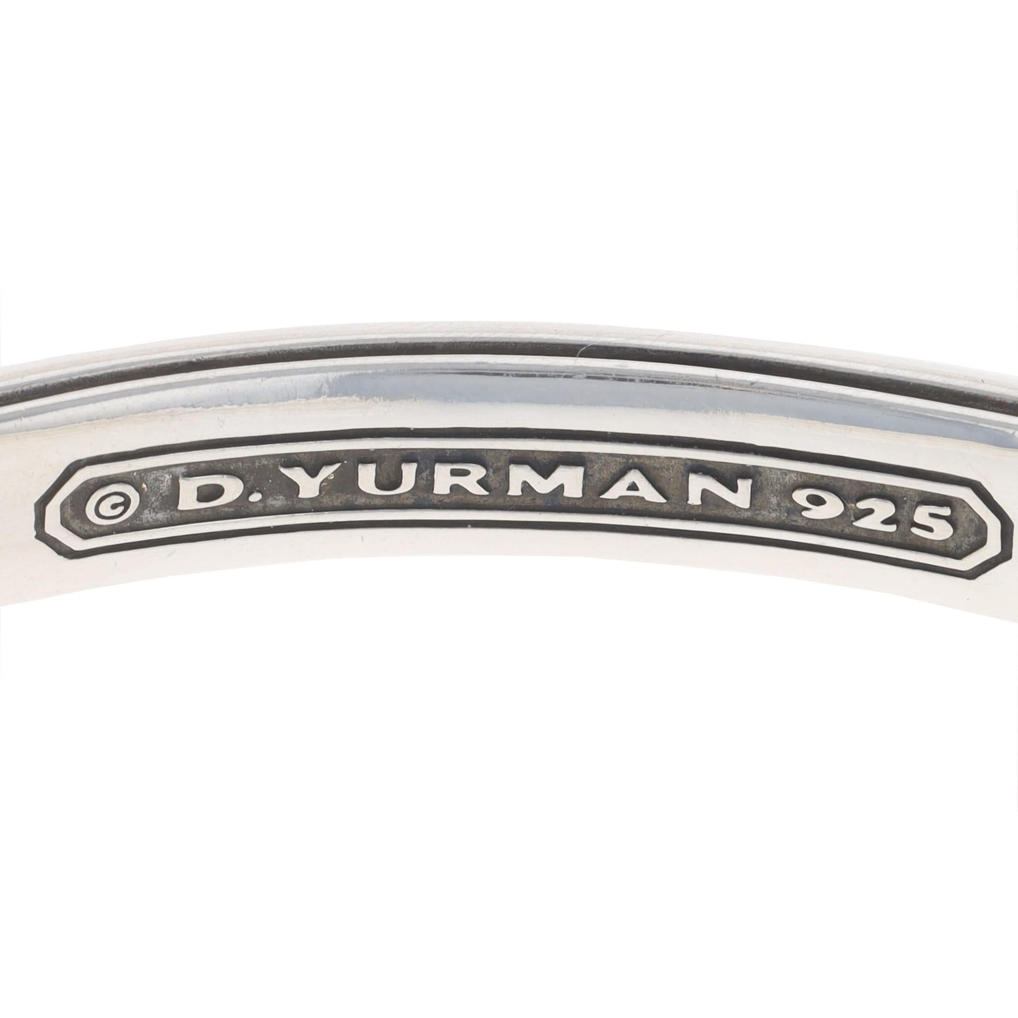 David Yurman Pulsera puño pirámide 7 mm 6 1/2