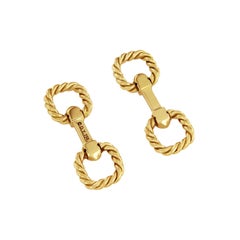 Gemelli David Yurman Raro Cavo in oro giallo 18 carati