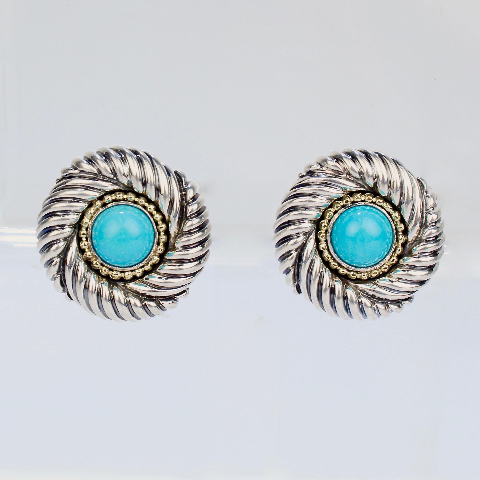 david yurman turquoise earrings