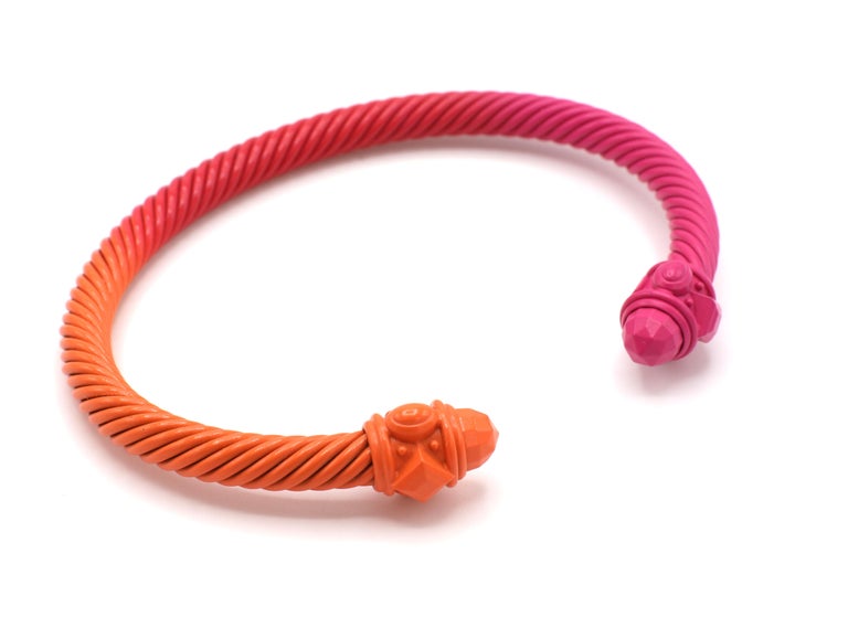 David yurman sale pink aluminum bracelet