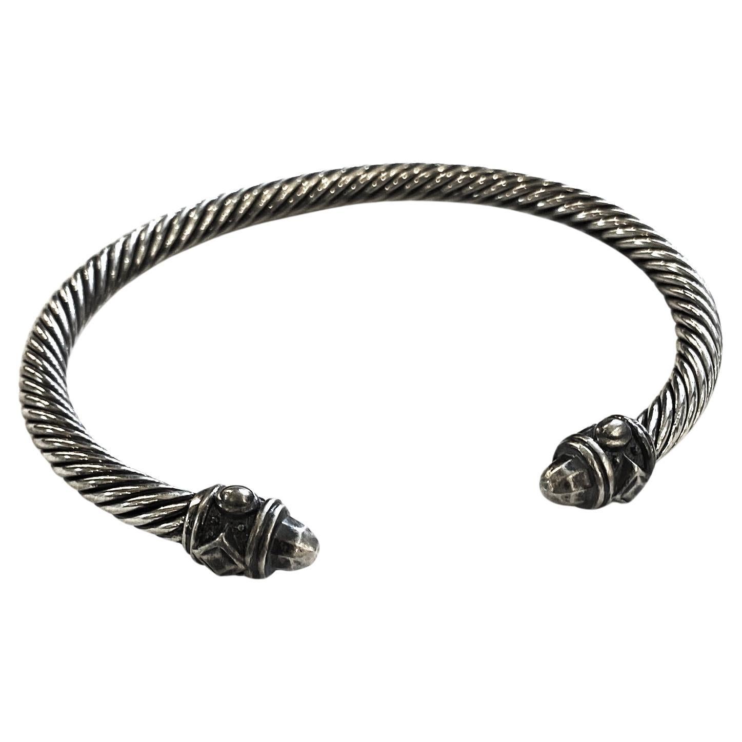 David Yurman Renaissance Classic Cable Sterling Silver Bracelet