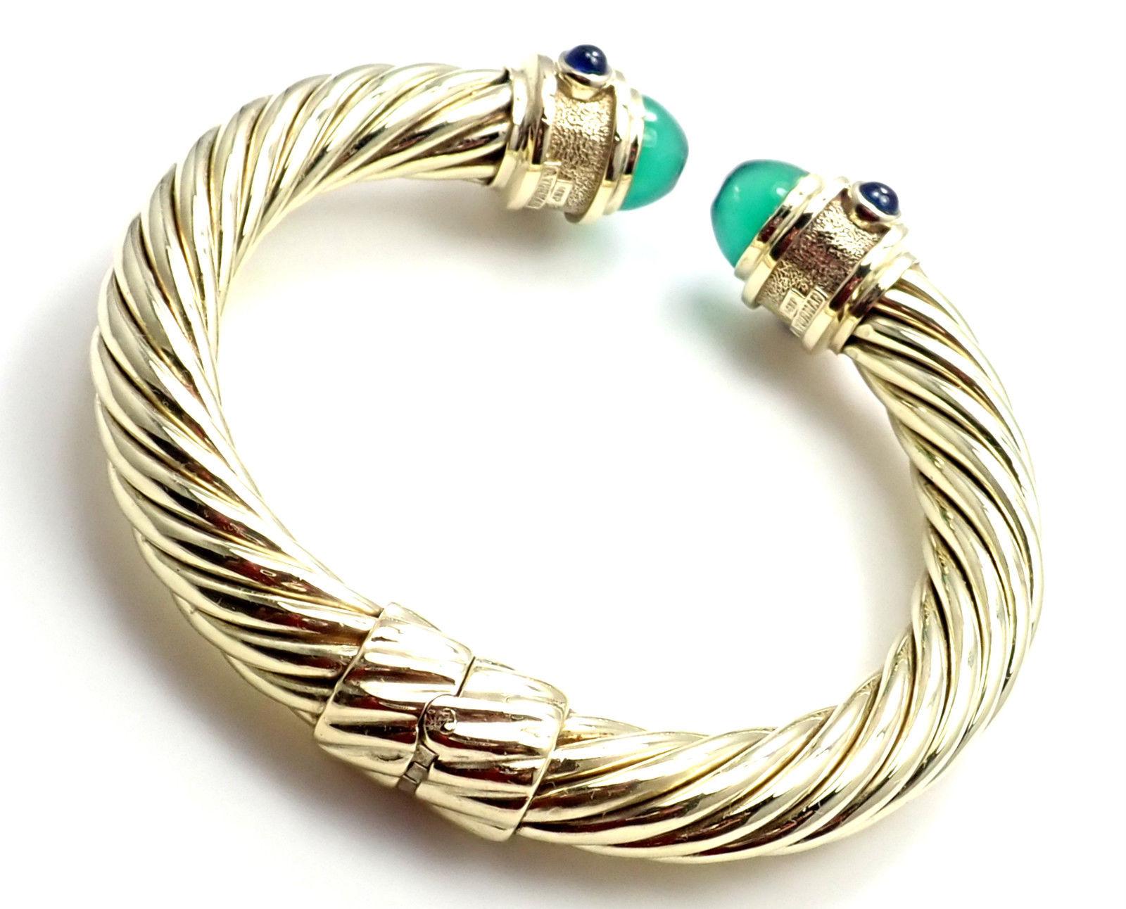 david yurman renaissance bracelet green
