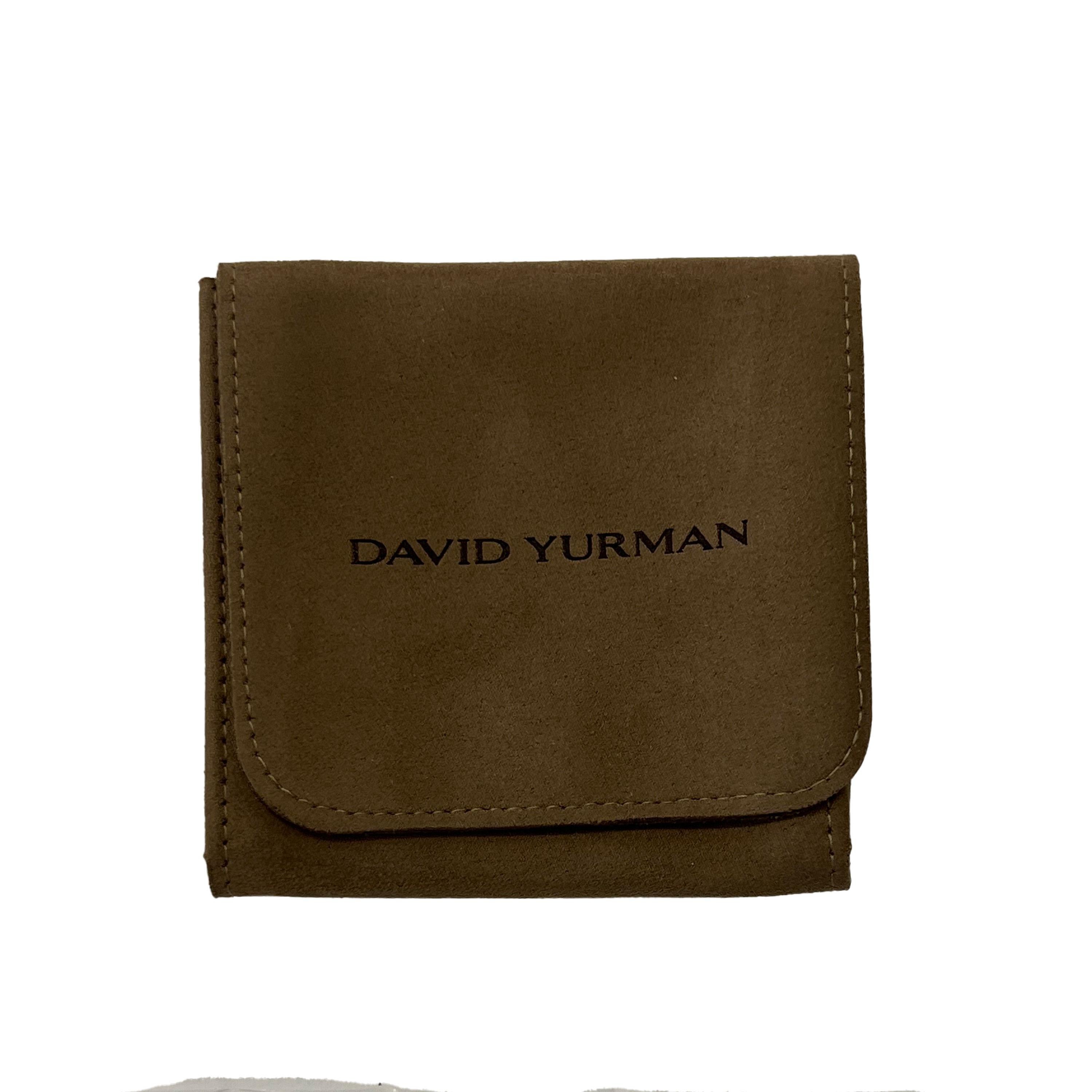 David Yurman: 18 Karat Weißgold Armband mit schwarzen Diamanten in umgekehrtem Set, 4 Karat im Angebot 1