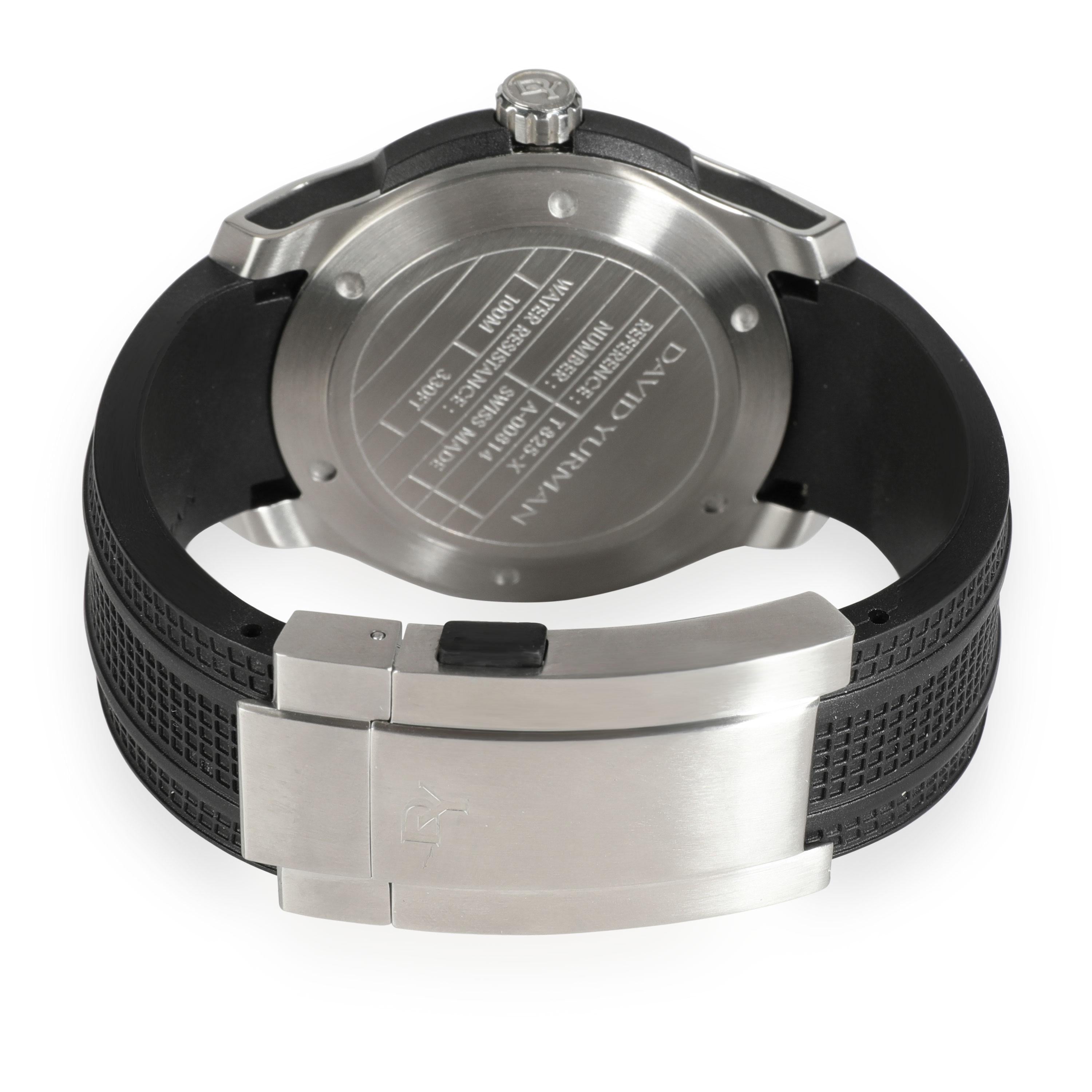 David Yurman Revolution T825-X Men's Watch in  Stainless Steel
