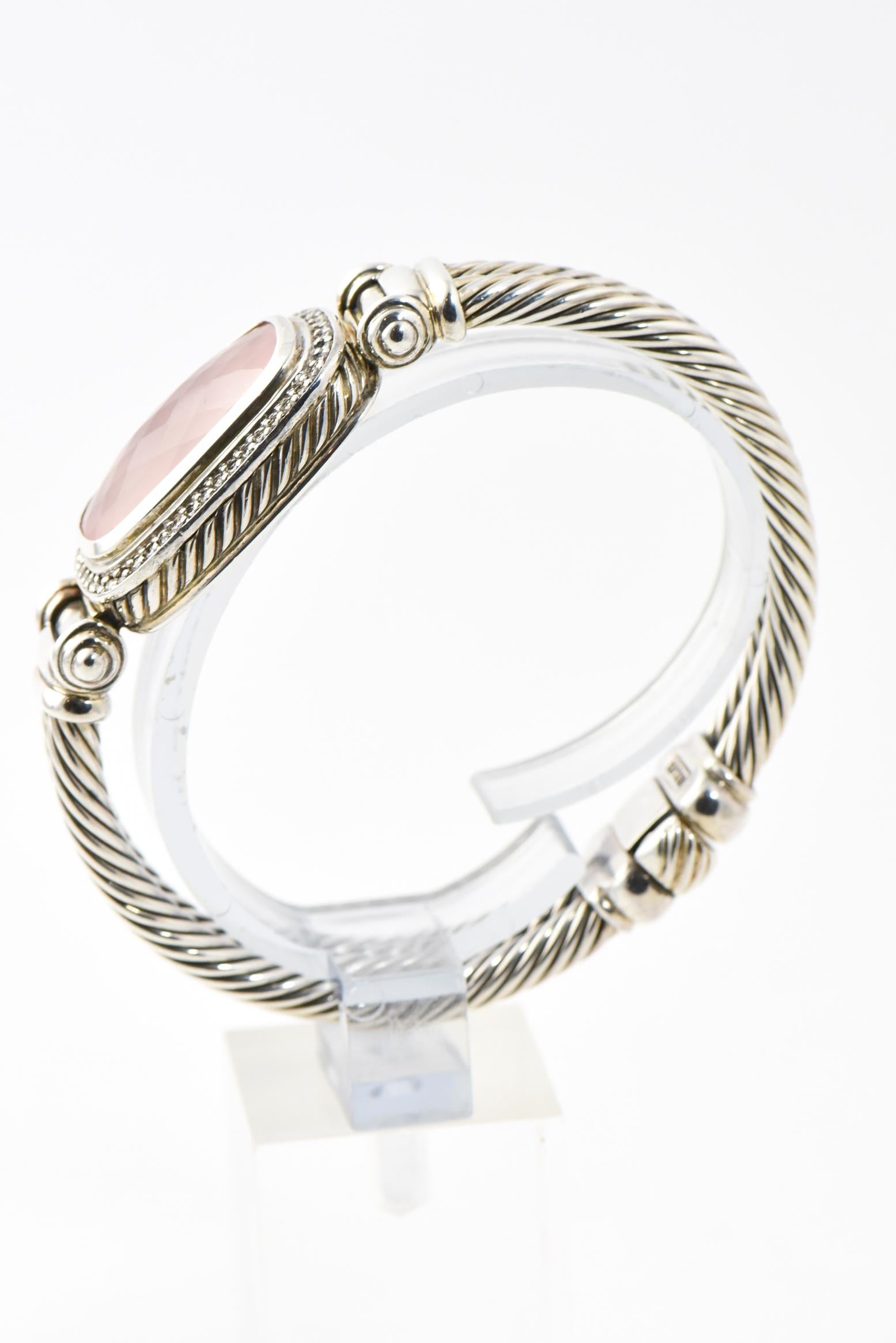 david yurman rose quartz bracelet
