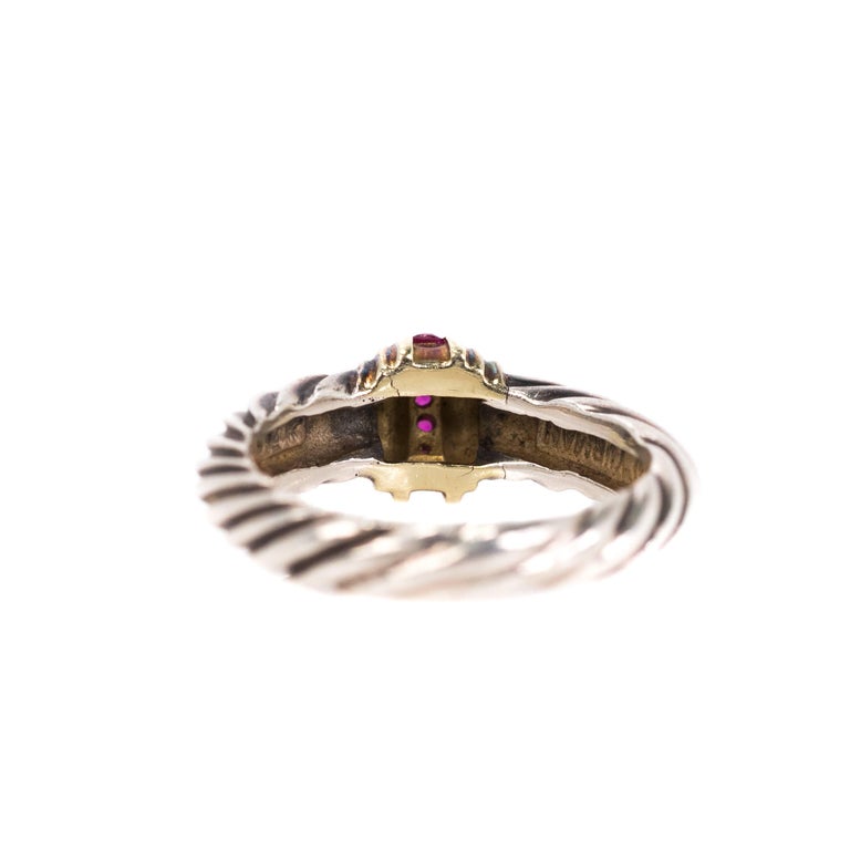 Yurman Cable David Yurman Ruby Ring Sold At Auction: DAVID YURMAN
