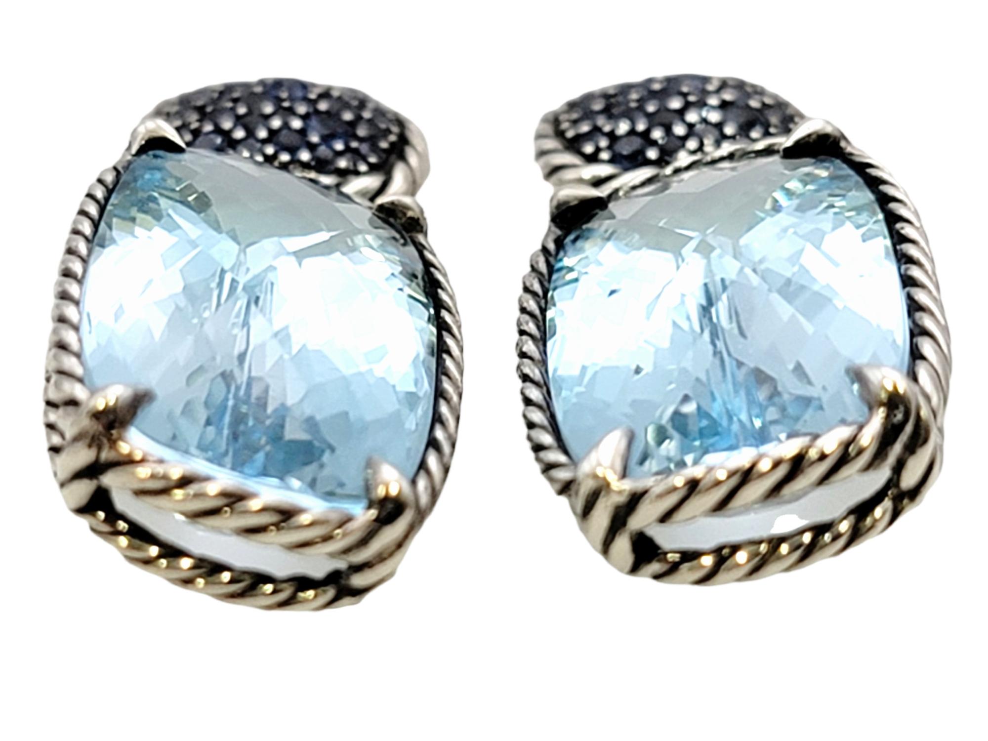 david yurman sapphire earrings