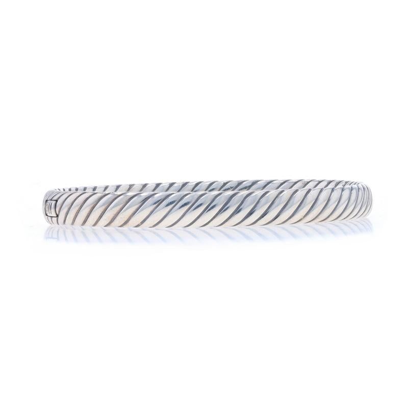 Women's David Yurman Sculpted Cable Bangle Bracelet 6 1/2