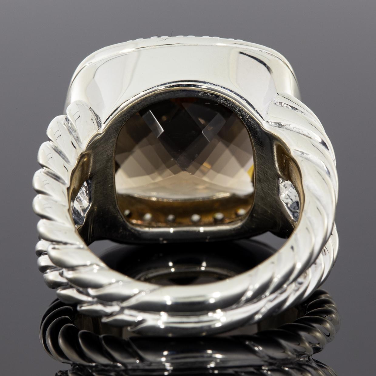 david yurman smoky quartz ring