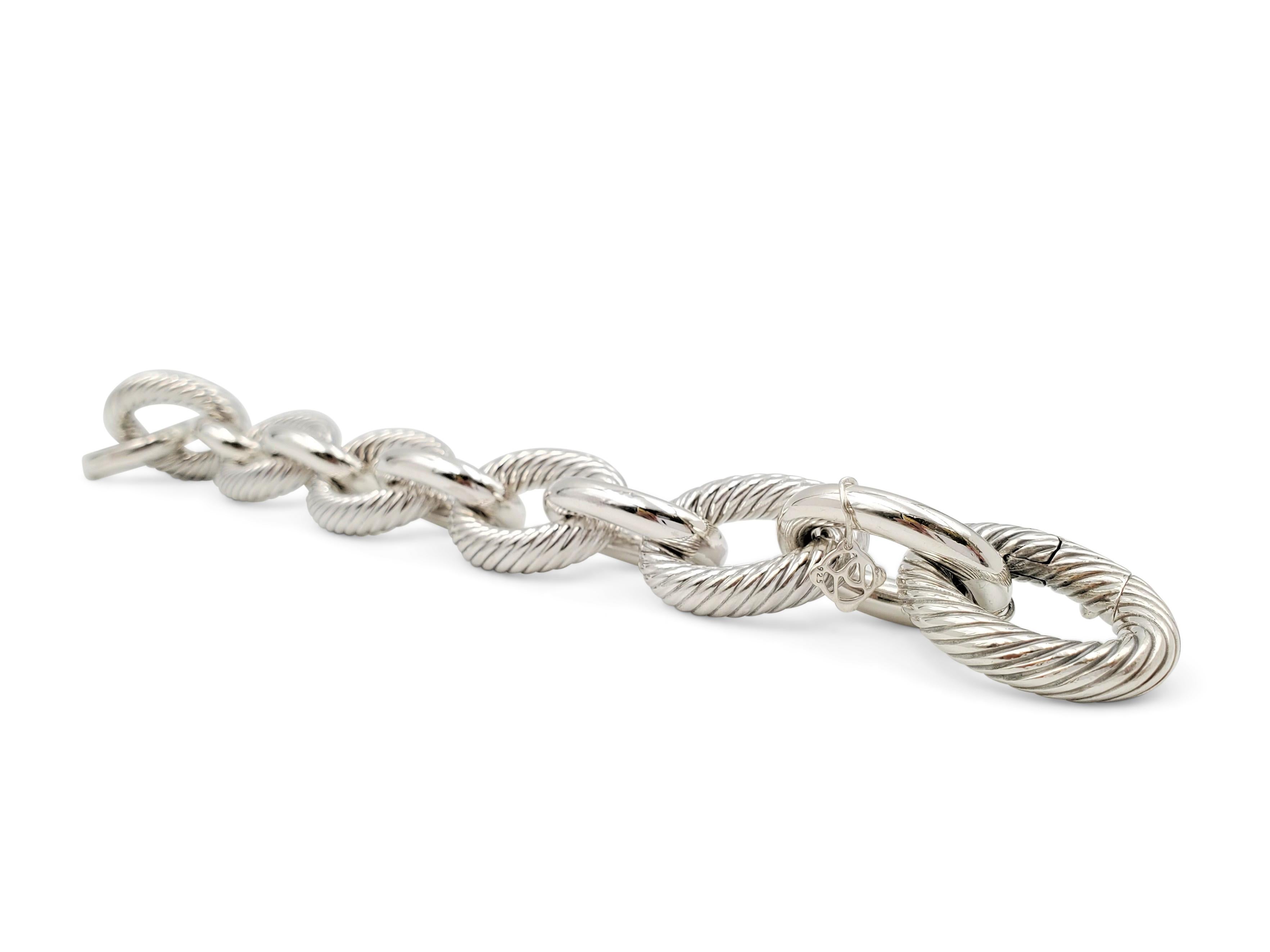 david yurman extra large oval link bracelet