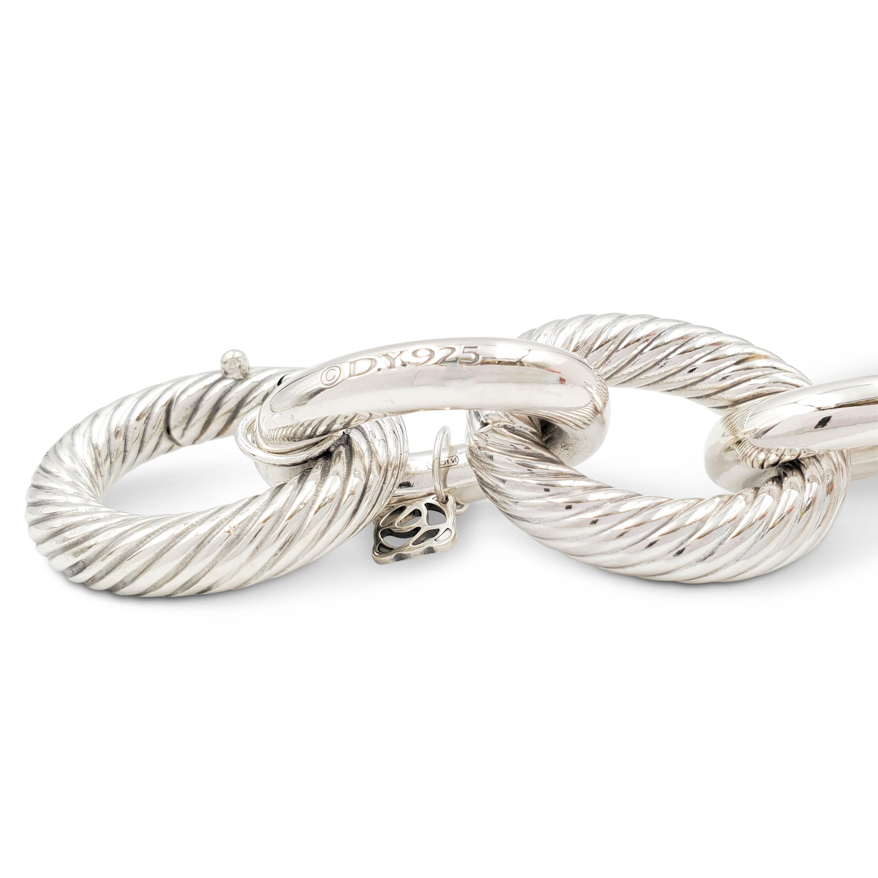 david yurman large oval link bracelet