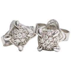 David Yurman Small Stud Earrings with Diamonds David Yurman Small Stud Earrings with Diamonds