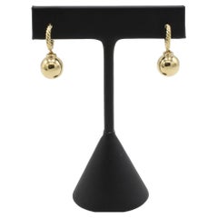 David Yurman - Solaris - Boucles d'oreilles sphériques en or jaune 18 carats