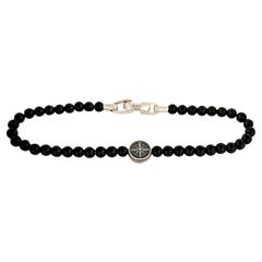 David Yurman Spiritual Beads Compass Bracelet in Black Onyx at Nordstrom