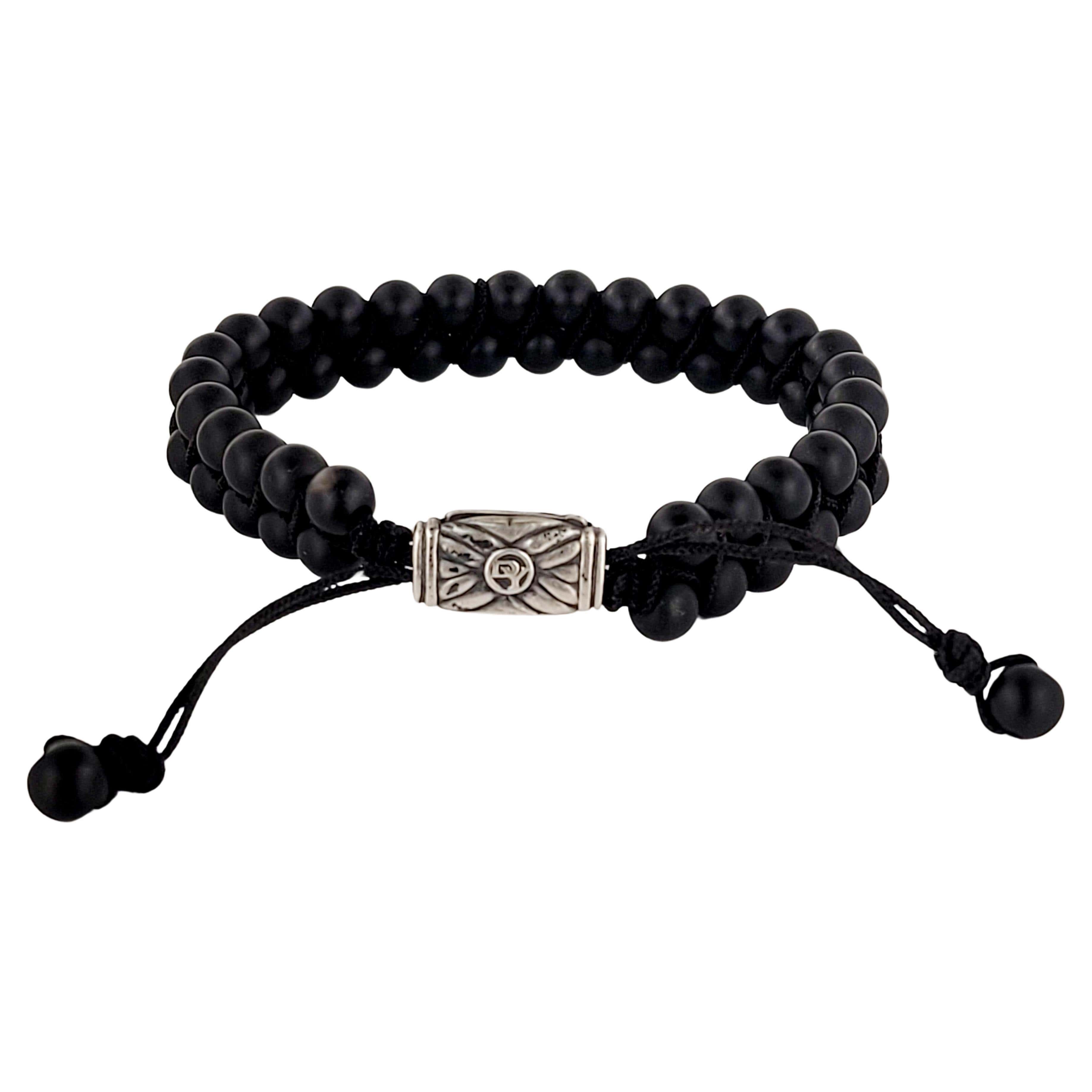 Frosted Black Onyx 6mm Rounds – Matte Finish, 15.5” Strand, Natural Stone Beads