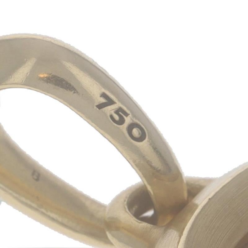 David Yurman St. Christopherus-Amulet-Herrenanhänger Gelbgold 18k Katholisches Glauben 1