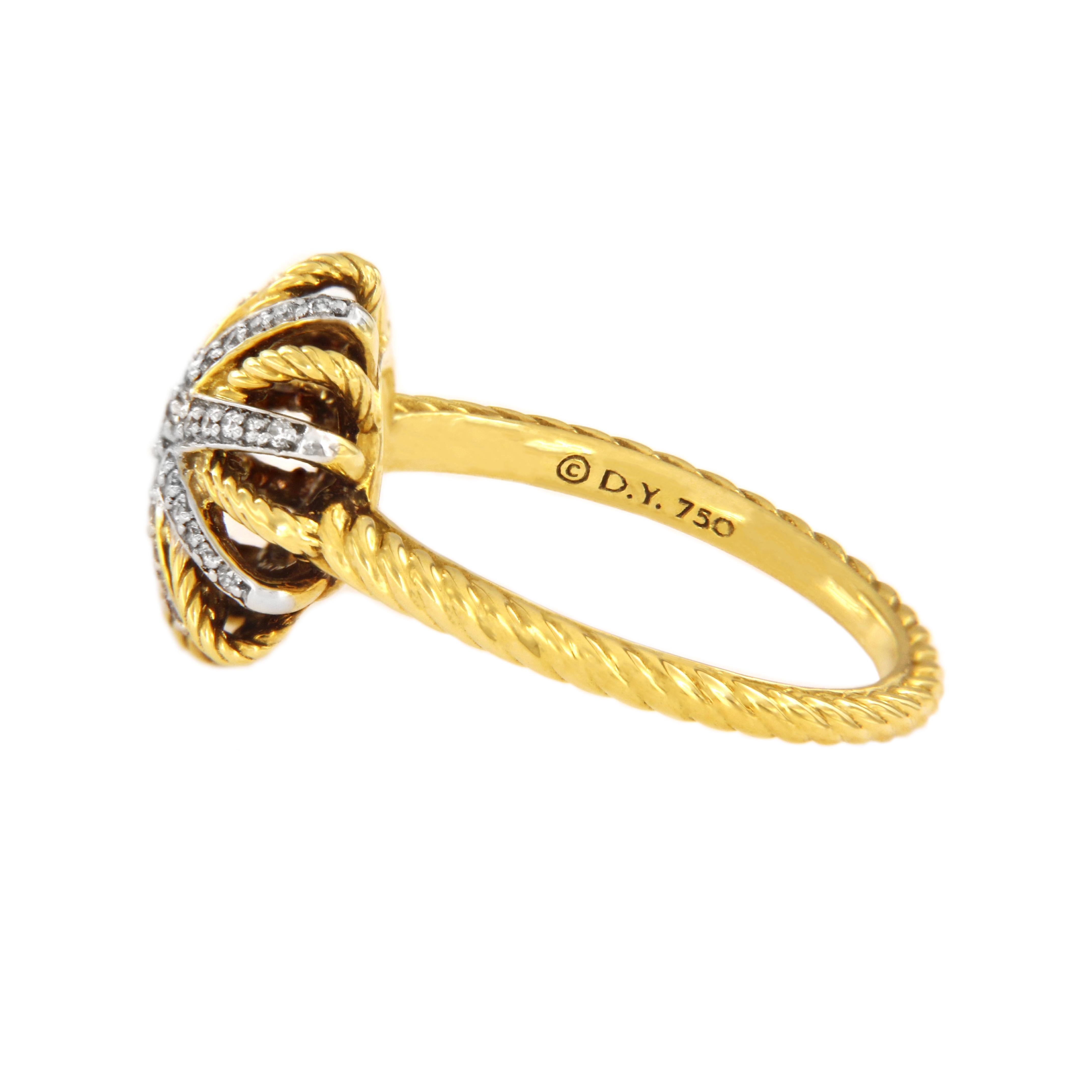 david yurman starburst ring gold