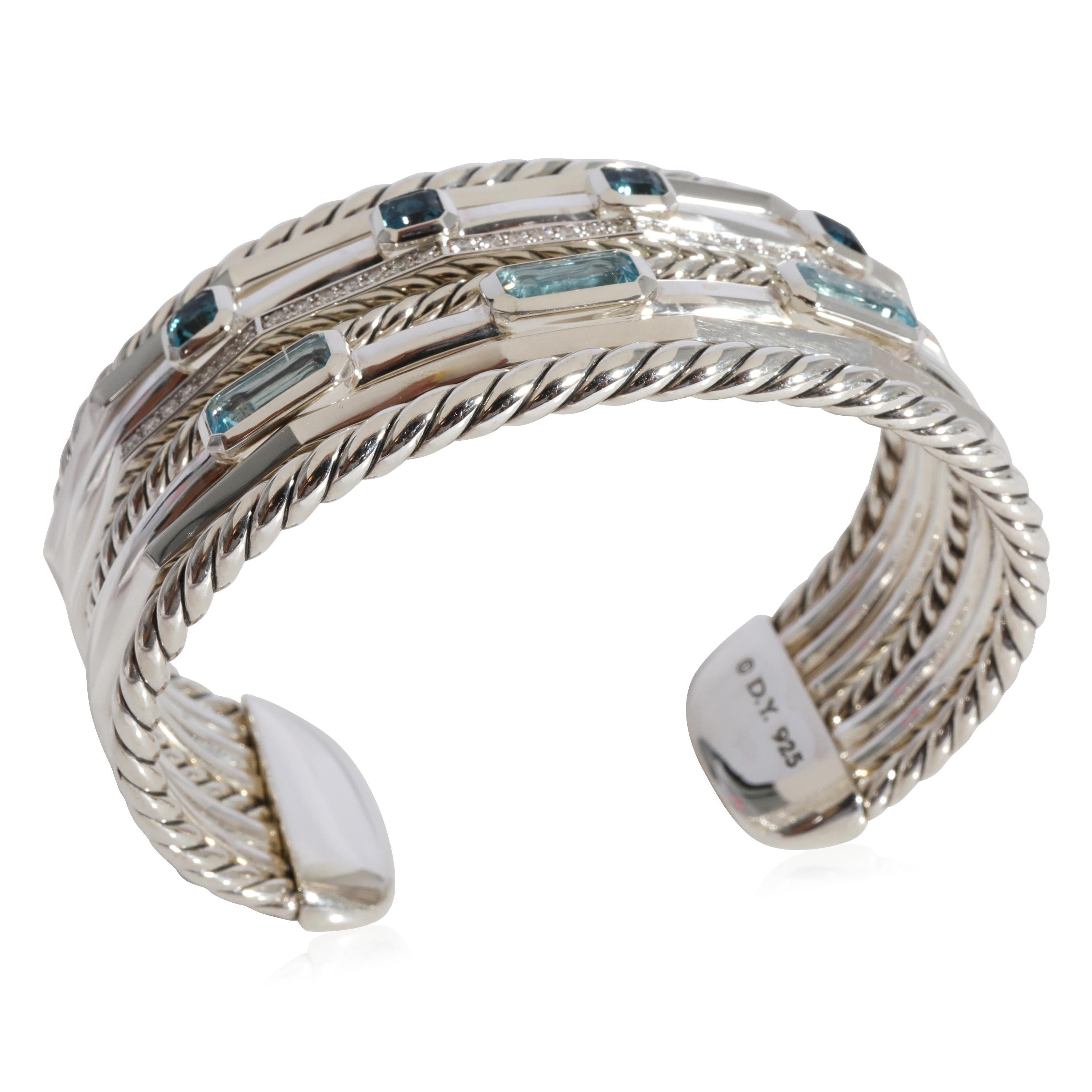 David Yurman Stax Bracelet in 925 Sterling Silver 0.37 CTW

PRIMARY DETAILS
SKU: 125013
Listing Title: David Yurman Stax Bracelet in 925 Sterling Silver 0.37 CTW
Condition Description: Retails for 2625 USD. In excellent condition and recently