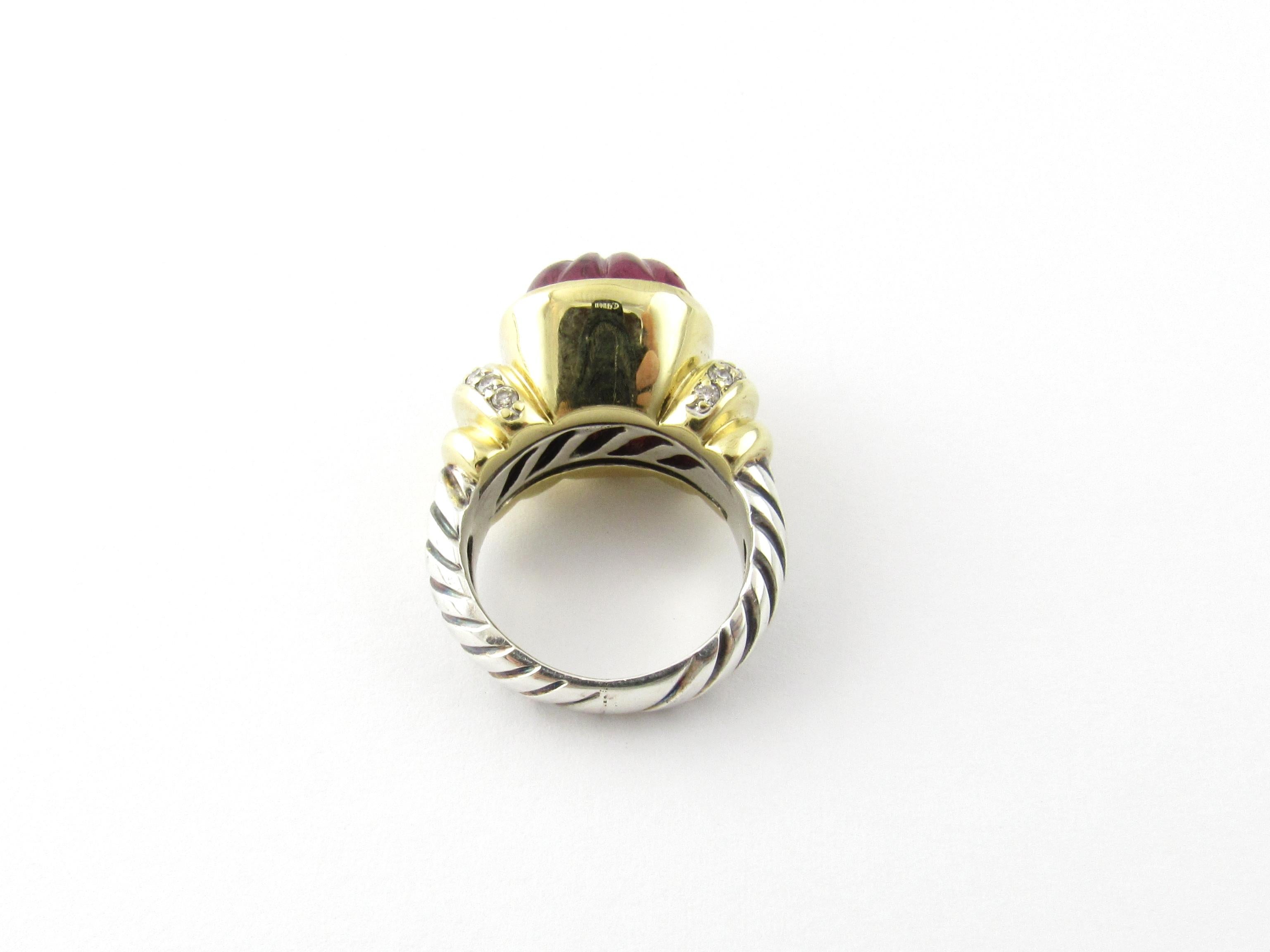 david yurman pink tourmaline ring