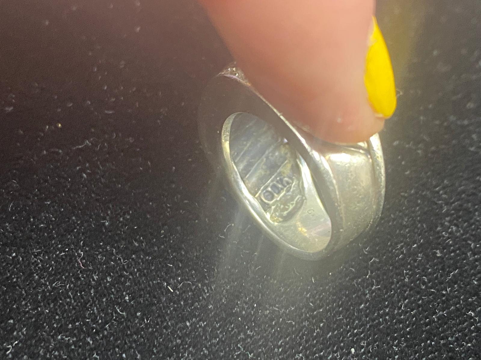David Yurman, bague à anneau de style câble en argent sterling et diamants, taille 5,5 Unisexe en vente