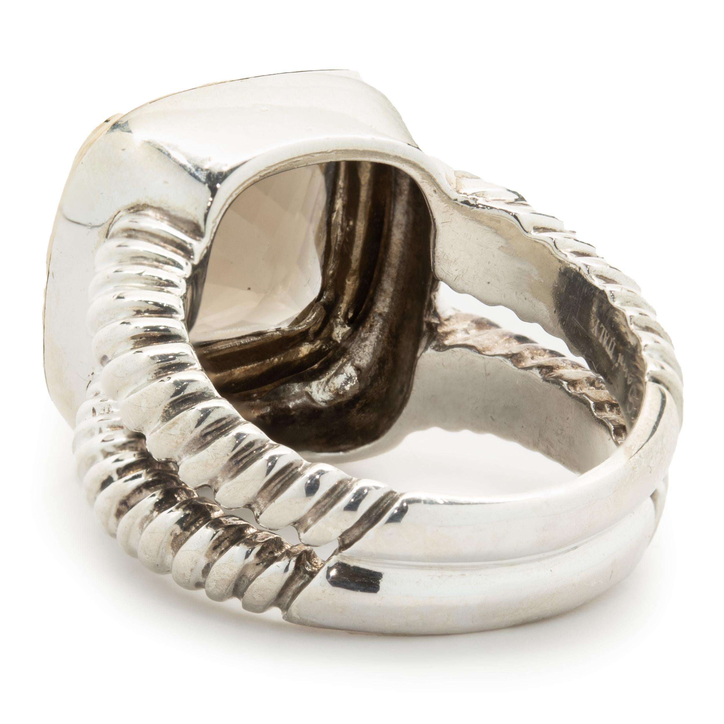 david yurman brown stone ring