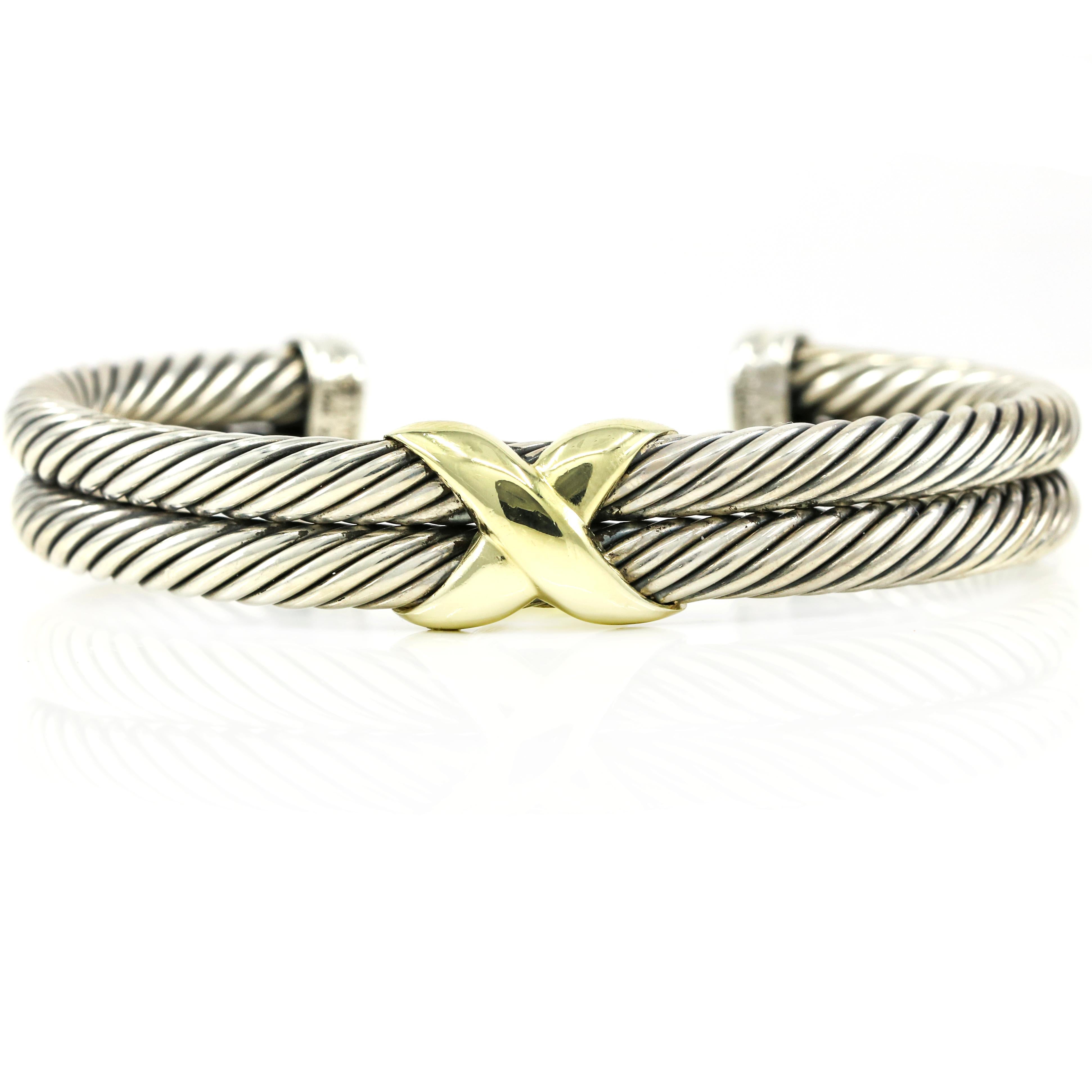 david yurman double cable bracelet