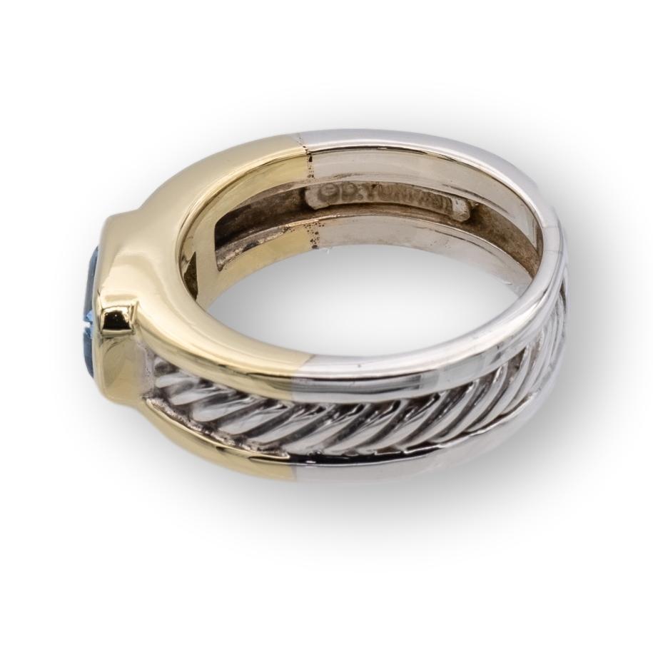 david yurman gold and silver ring