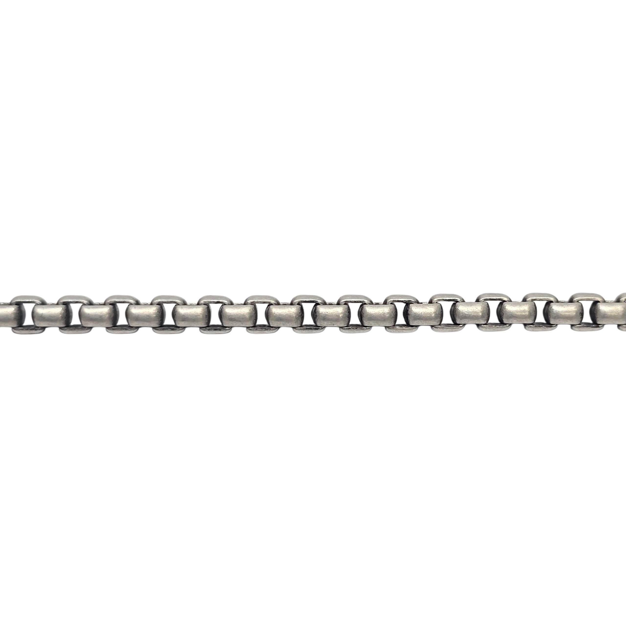 David Yurman Sterling Silver 26