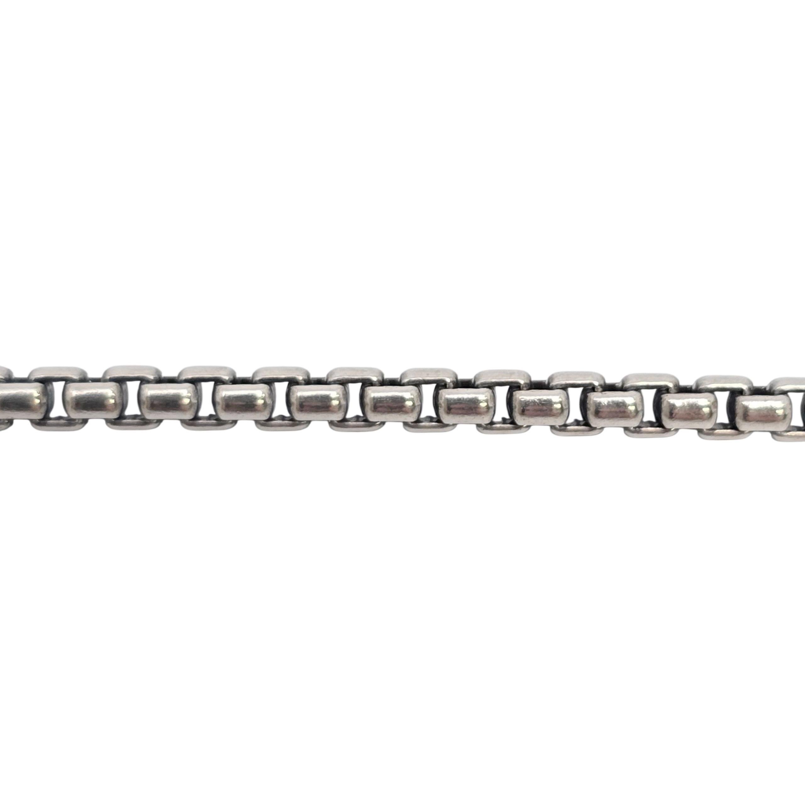 David Yurman - Collana Streamline con intarsio di pietersite in argento sterling da 35 mm 22276 in vendita 2