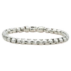 David Yurman Sterling Silver 9" Box Chain Bracelet