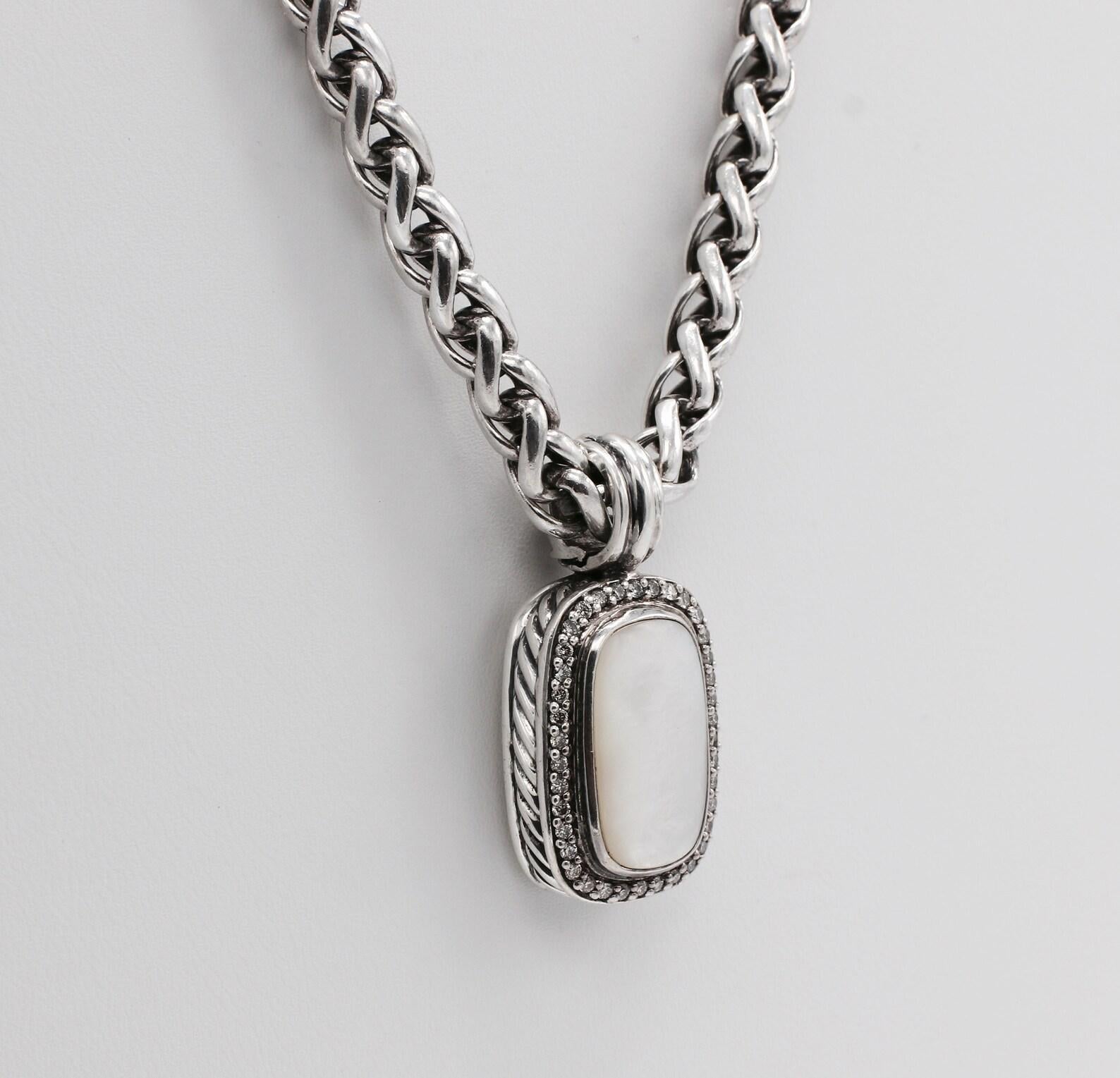 david yurman mother of pearl necklace