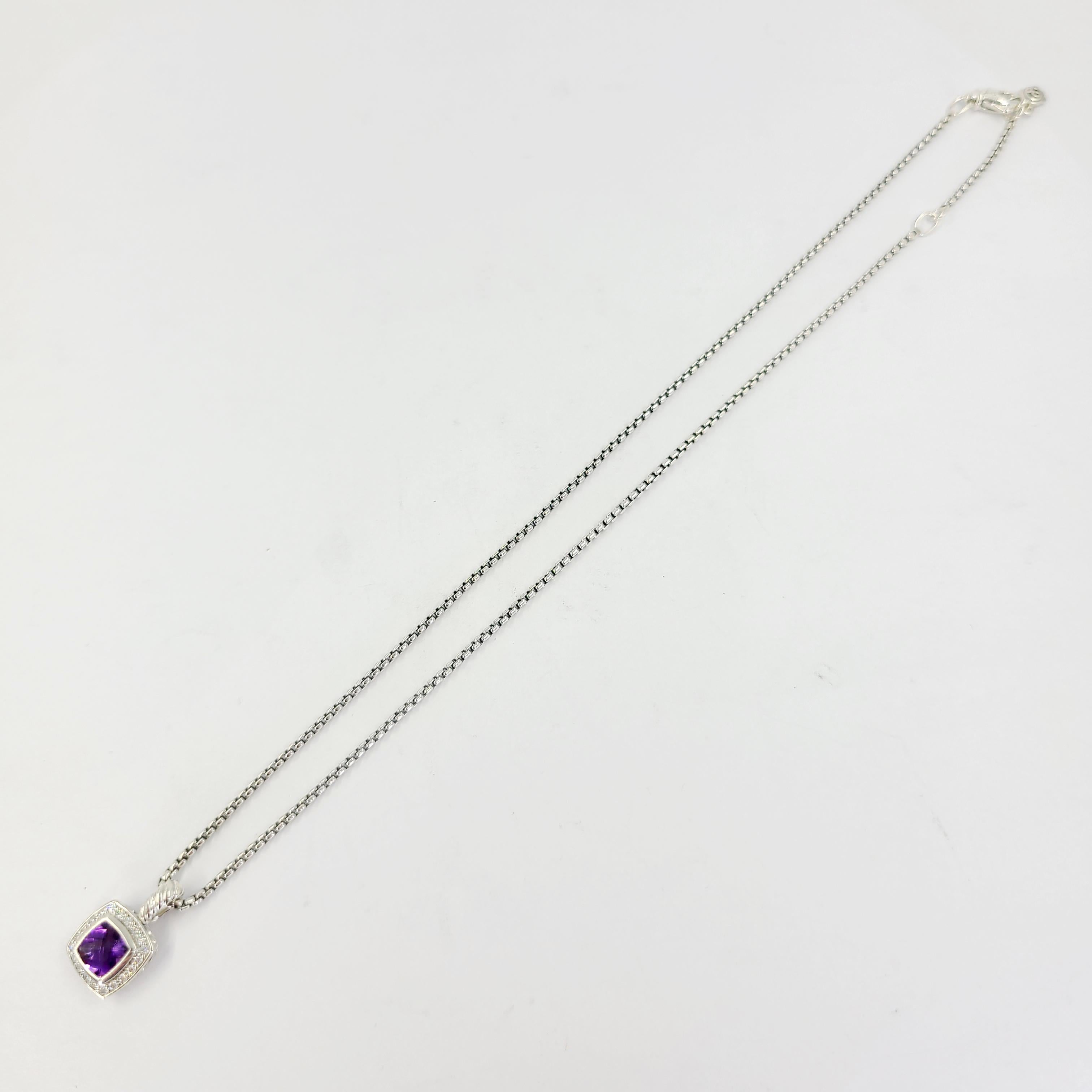 david yurman amethyst necklace