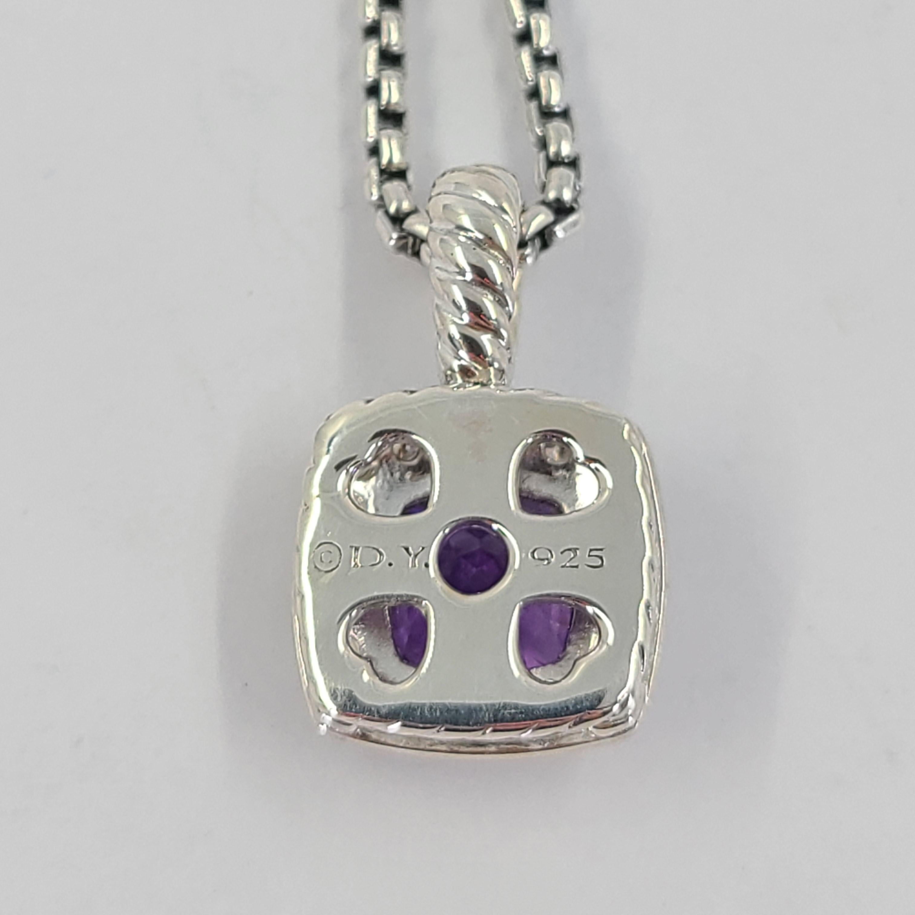 david yurman amethyst pendant