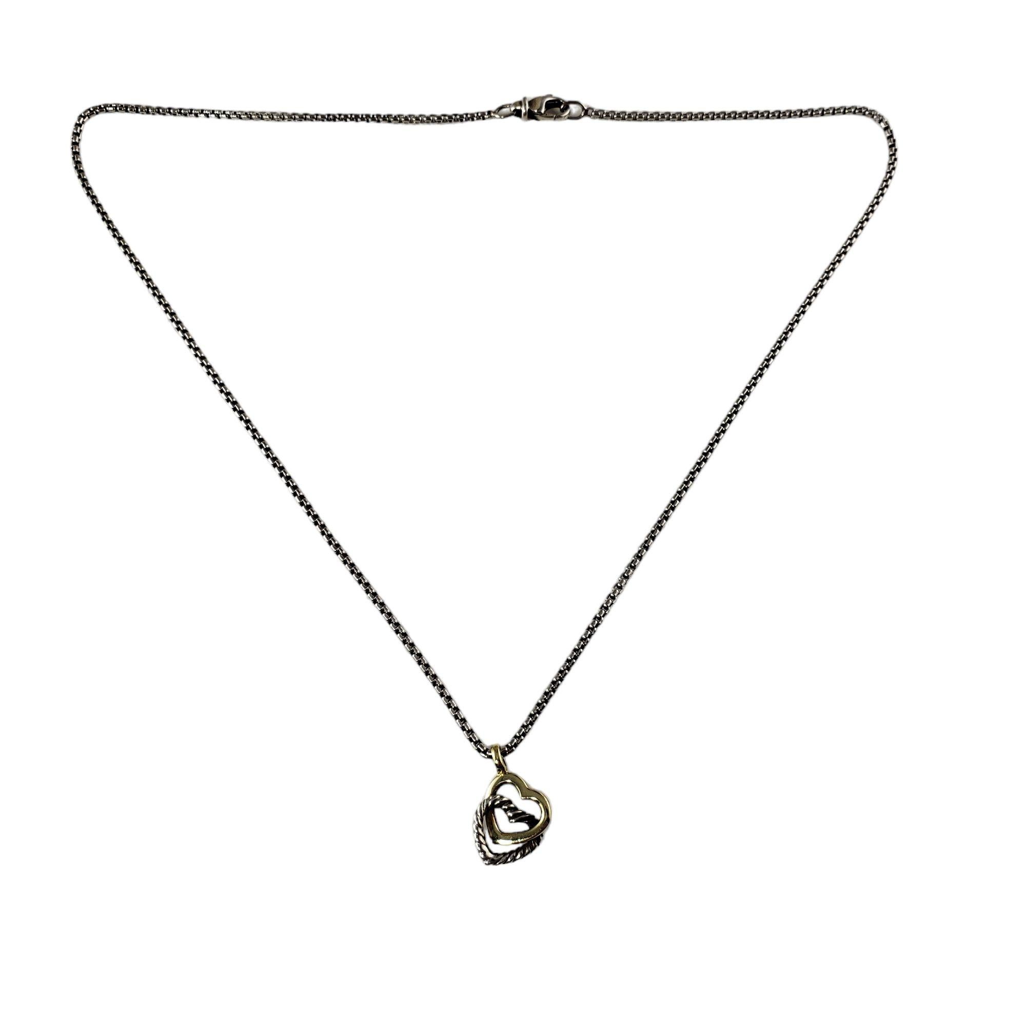 david yurman double heart necklace