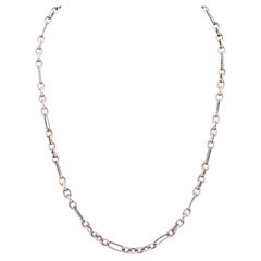 David Yurman Sterling Silver and 18k Yellow Gold Necklace