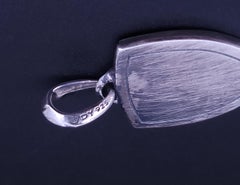 David Yurman Sterling Silver Angel Pendant Necklace, 25.2mm Long