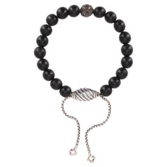 Bracciali con diamanti e perline
