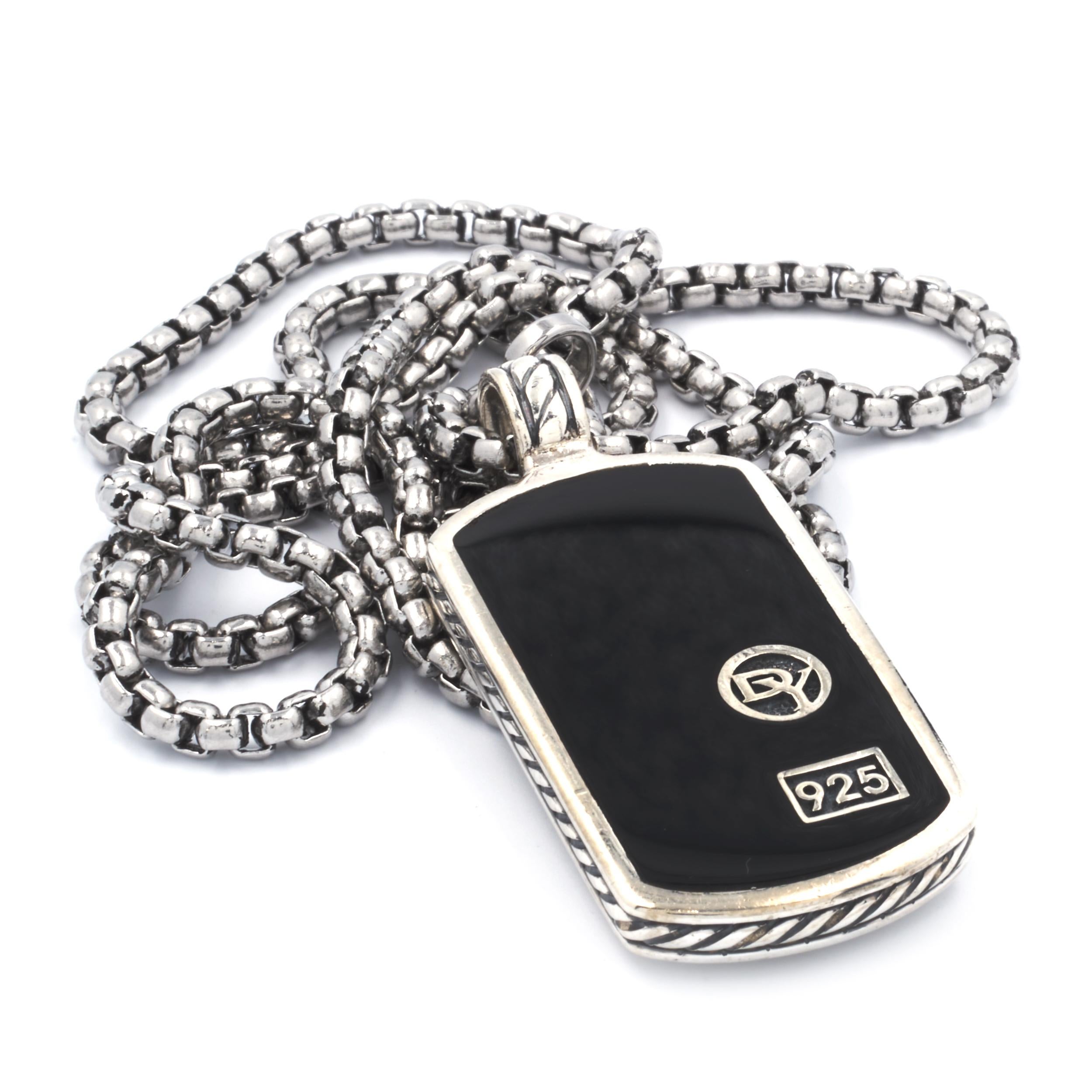 david yurman dog tag