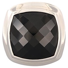 David Yurman Sterling Silver  Black Orchid Albion Ring