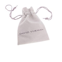 David Yurman Sterling Silver Black Orchid and Diamond Albion Pendant Enhancer