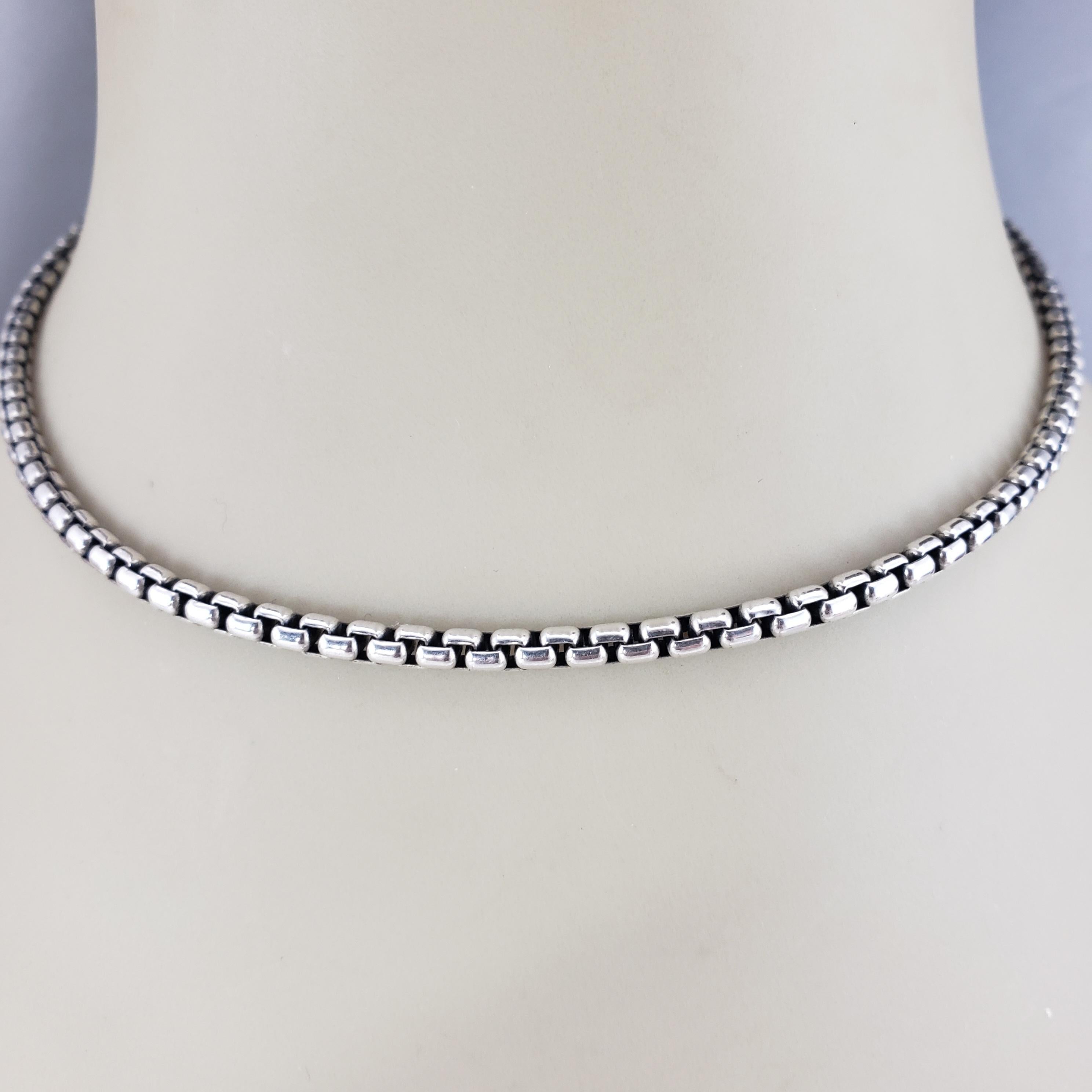 David Yurman Collana a catena in argento sterling #23015 in vendita 2