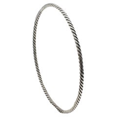 Sterlingsilber Kabel-Armreif von David Yurman