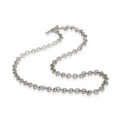 David Yurman Sterling Silver  Cable Rolo Chain Necklace