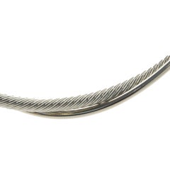 David Yurman Sterling Silver Cable Twist Collar Necklace