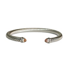 David Yurman Sterling Silver Classic Cable Bracelet 24.5g