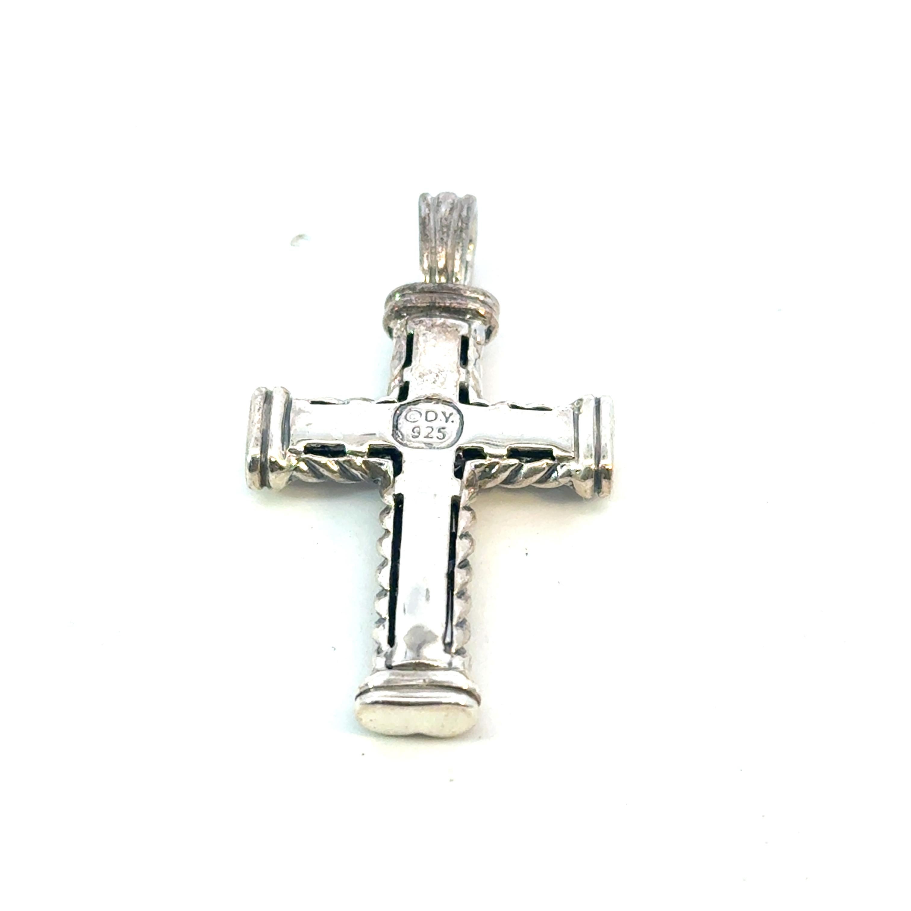 Authentic David Yurman Sterling Silver Cross Pendant Estate DY697

Retails $699.00

This elegant Authentic David Yurman cross pendant is made of sterling silver.

TRUSTED SELLER SINCE 2002

PLEASE SEE OUR HUNDREDS OF POSITIVE FEEDBACKS FROM OUR